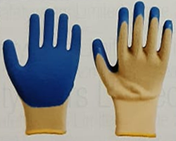 Cut Resistant Kevlar Gloves with Latex Coating on Palm Resist Cut Level 3 to 5 Size: S/M/L
