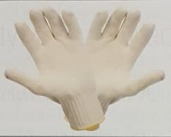 100% Cotton Seamless Knitted Gloves   Quality: Light / Medium / Heavy Size: S/M/L Colour: Natural or User Specified