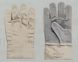 Leather Canvas Gloves  Quality:Light / Medium / Heavy  Size: 25 to 35 CM Colour:Natural