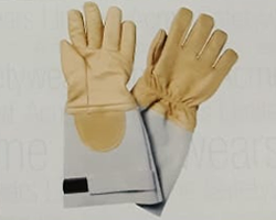 Chrome Welding Gloves  Quality: Heavy  Size: 25 to 40 CM Colour:Beige